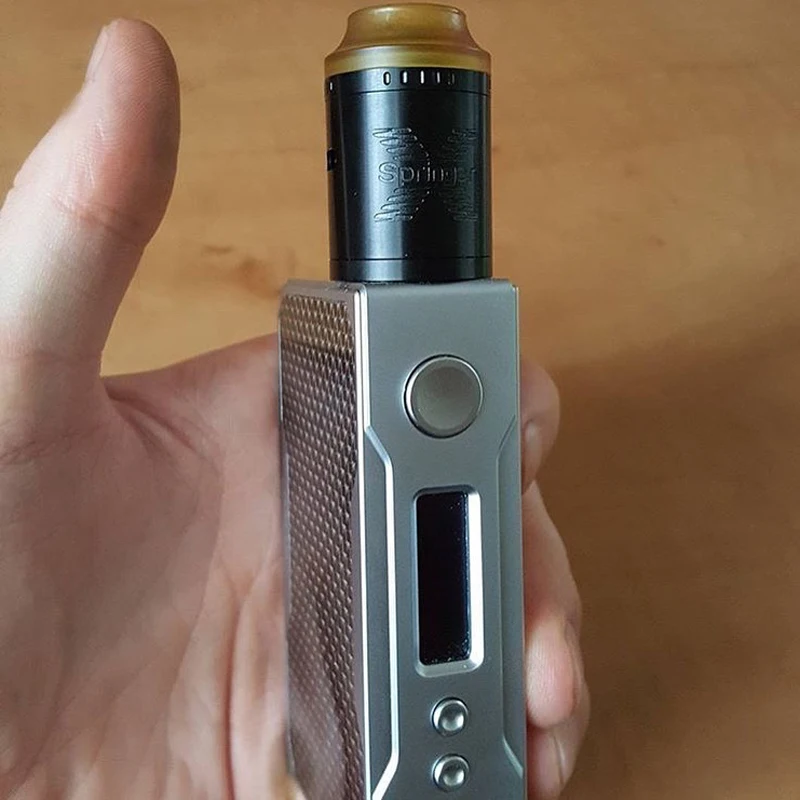 Оригинальный Voopoo перетащите поле mod 157 Вт с Tigertek Springer X RDA танк 24 мм регулируемый
