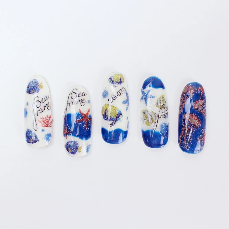 Флэш порошок наклейки с блестками для ногтей птицы бабочка мерцающий узор Сделай