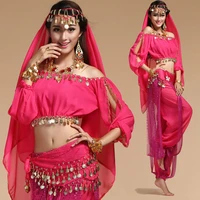 bollywood dance costumes indian belly dance costumes set for women chiffon bollywood orientale belly dance costume set for woman