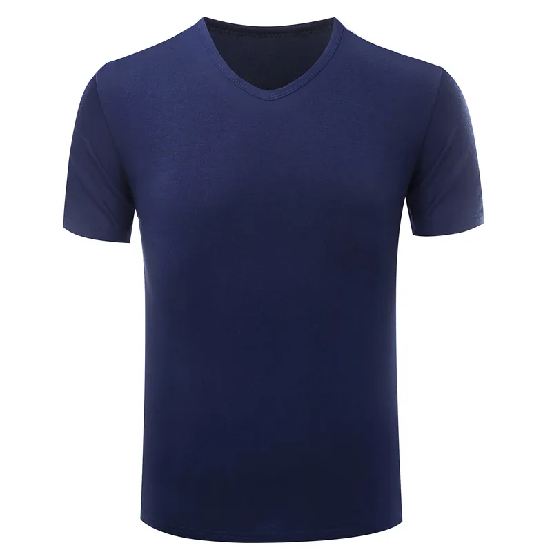 Мужская летняя футболка с V образным вырезом|tees brands|brand t shirt ment men |