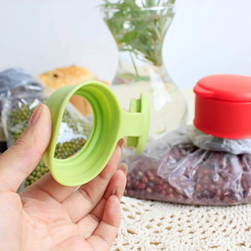 Пакет для хранения еды QuickDone многофункциональная Герметичная крышка пищевых