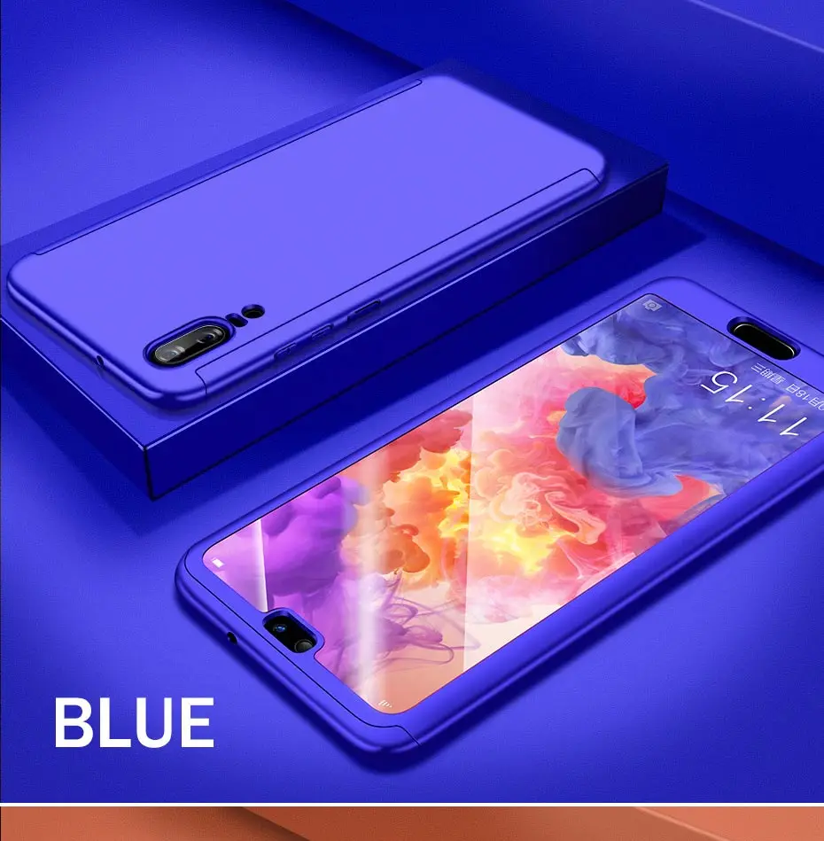 360 градусов полный защитный чехол для huawei Honor 10 9 Lite чехол для Honor 8A чехол для Honor 8C 7C 7A Pro 8X play чехол