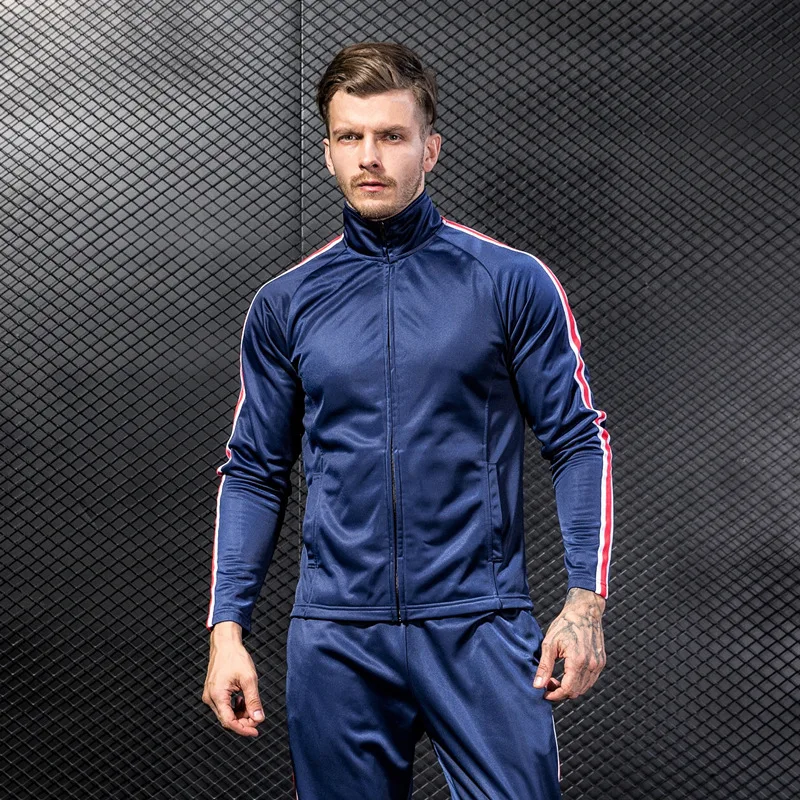 Новинка 2018 осенне зимняя Флисовая теплая Мужская спортивная одежда пальто