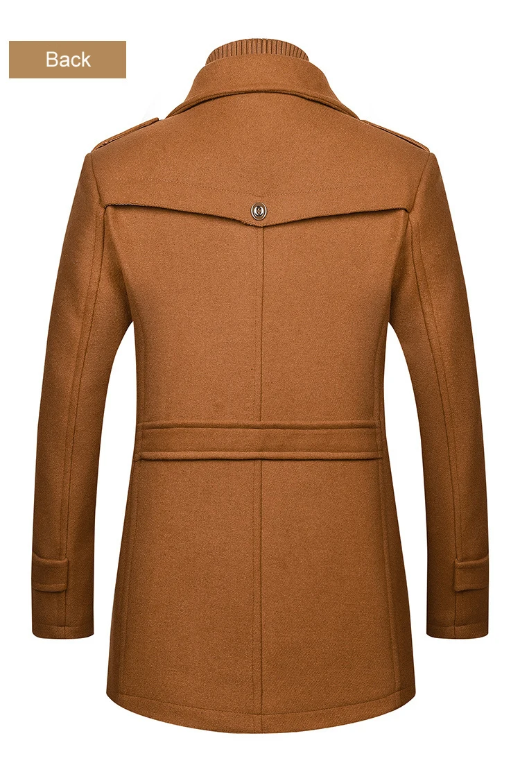 Новинка года; зимнее повседневное плотное Manteau D'hiver Hommes