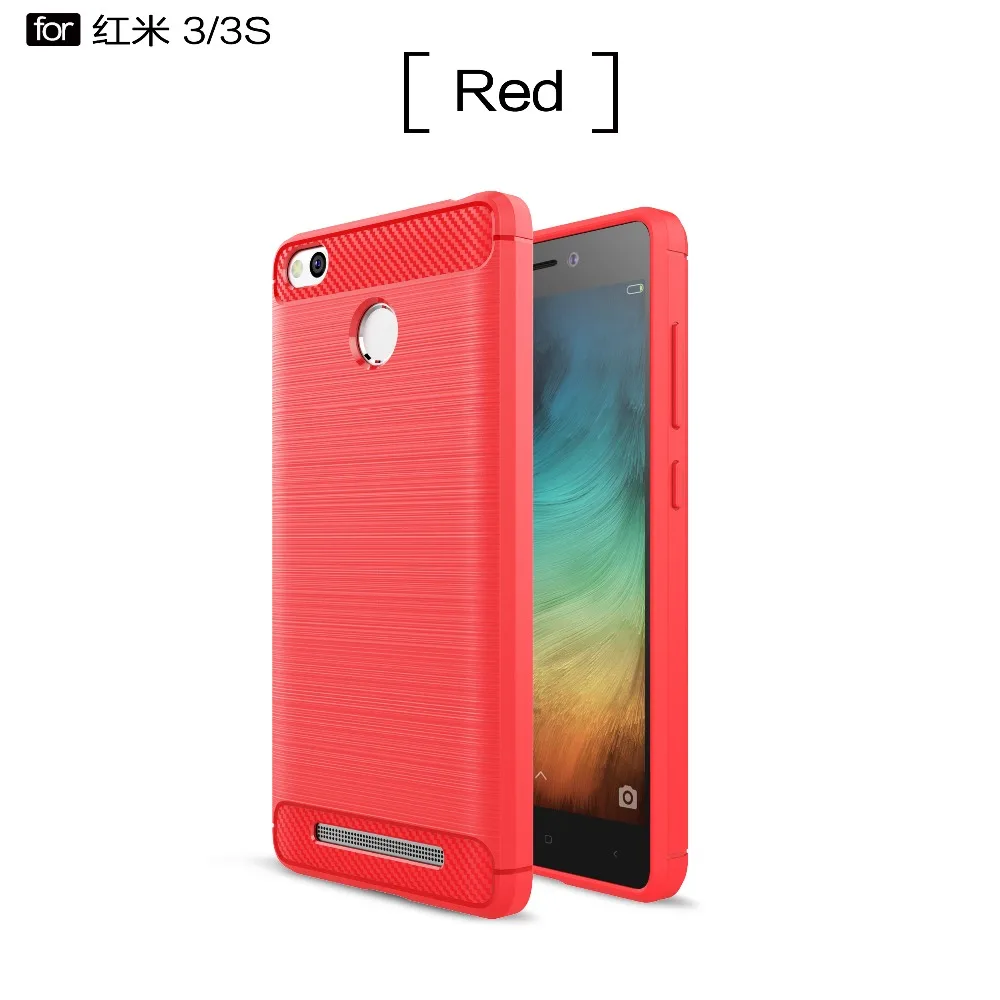 Для xiaomi redmi 3 s последние углеродного волокна бамбука телефон обложка case для 3pro