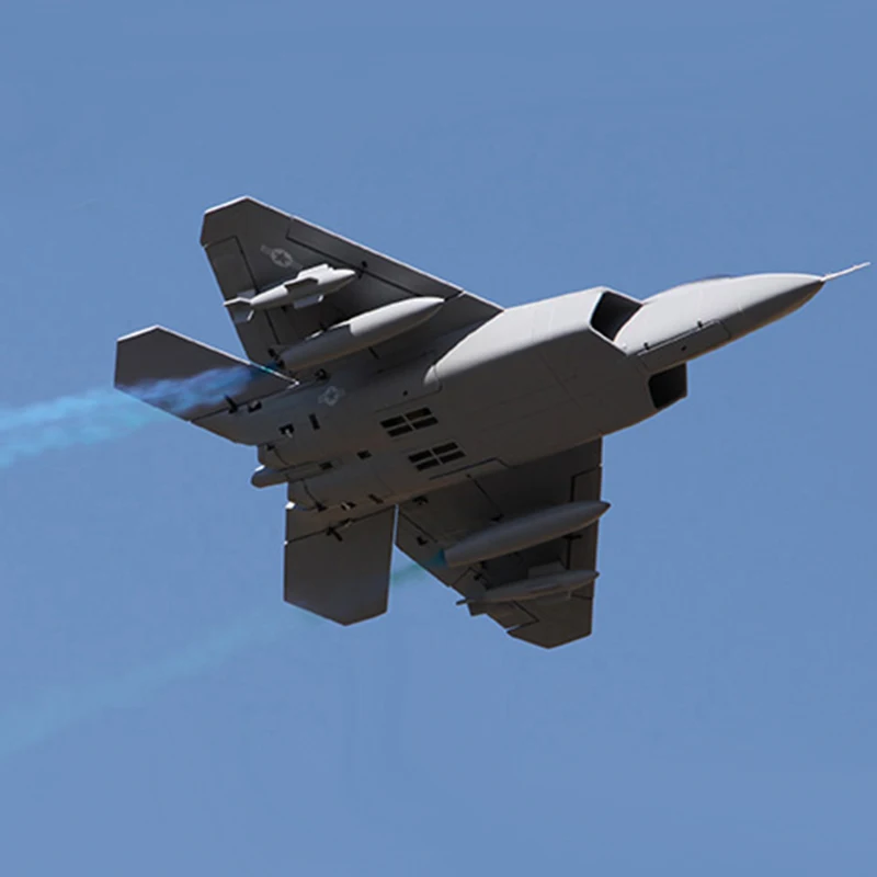 LX/полет в небе хобби Твин 70 мм F 22 Raptor дистанционное управление металла EDF ARF
