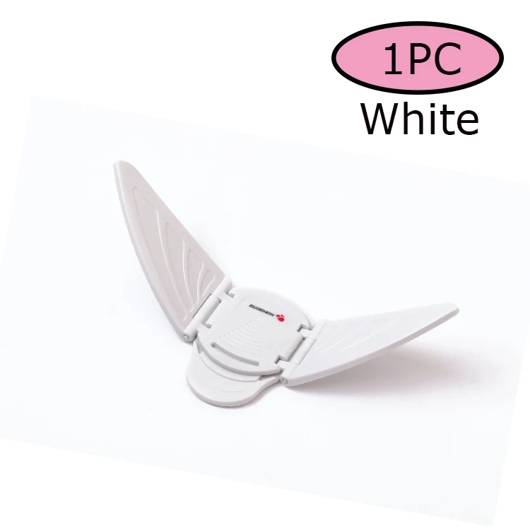 White-1pc EUDEMON Детская безопасность Высокое качество Детские Безопасные замки легко Дети Детская безопасность безопасности раздвижные оконные замки для нажимной двери - Цвет: White-1pc