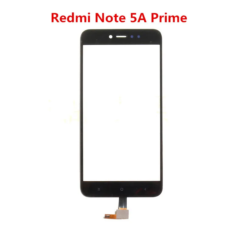 Сенсорный экран для Xiaomi Redmi Примечание 5A/Note5A Prime Передняя стеклянная крышка ЖК