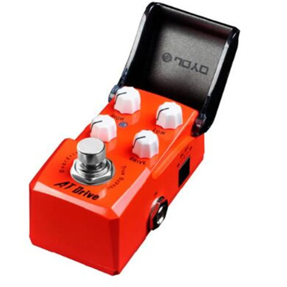 JOYO 5 цветов IRONMAN True Bypass Гитарные эффекты педаль туба Overdrive high gain overdrive Booster Blues