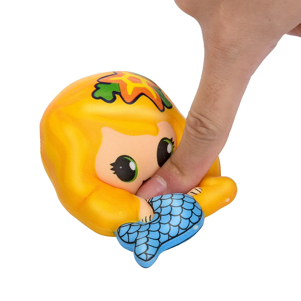 MUQGEW poopsie slime surprise Squishies Toy Kawaii Mermaid Slow Rising Cream Scented Stress Relief Toys Gifts squishies #y3 | Игрушки и
