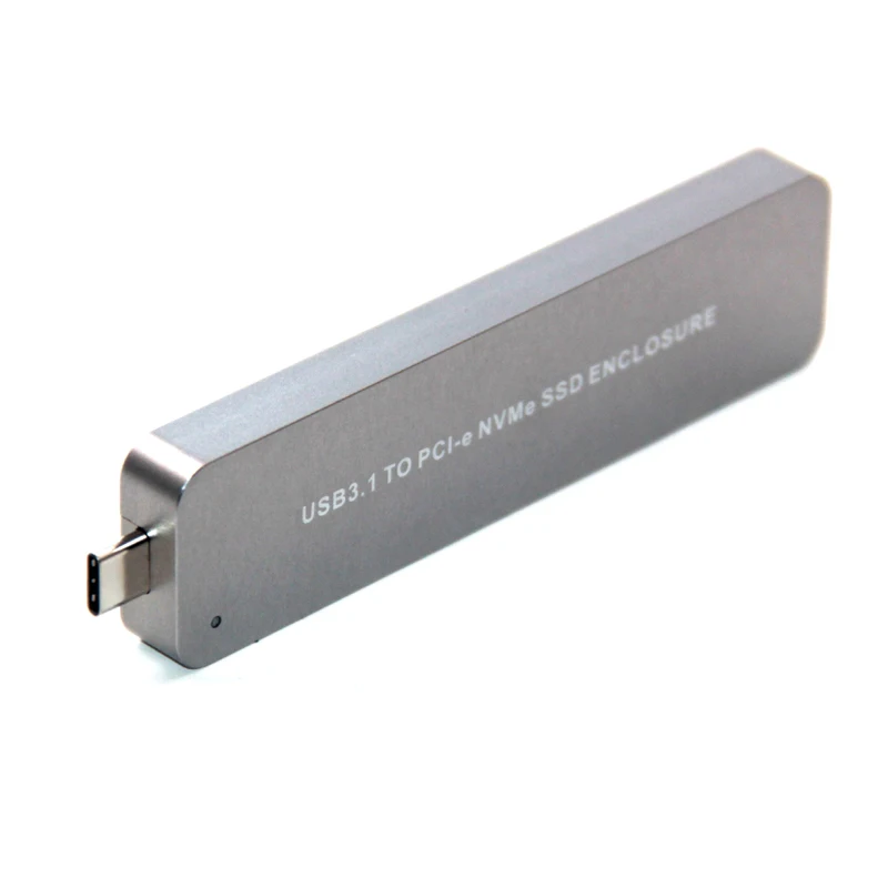 Портативный выдвижной Type C USB 3 1 к M.2 NVME PCIE SSD мобильный накопитель 10 Гбит/с