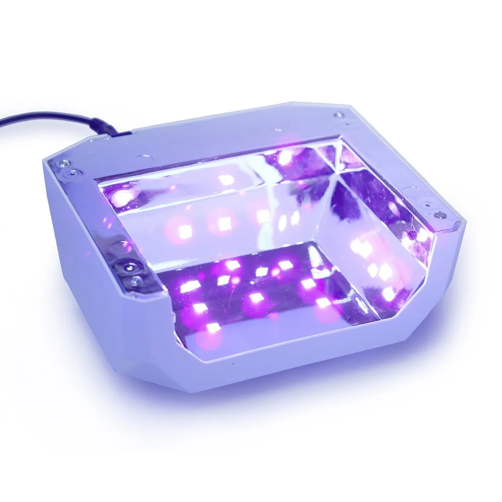 Солнце 36 Вт Алмазный Сушилка для ногтей обновлен LEDUV лампа Книги по искусству