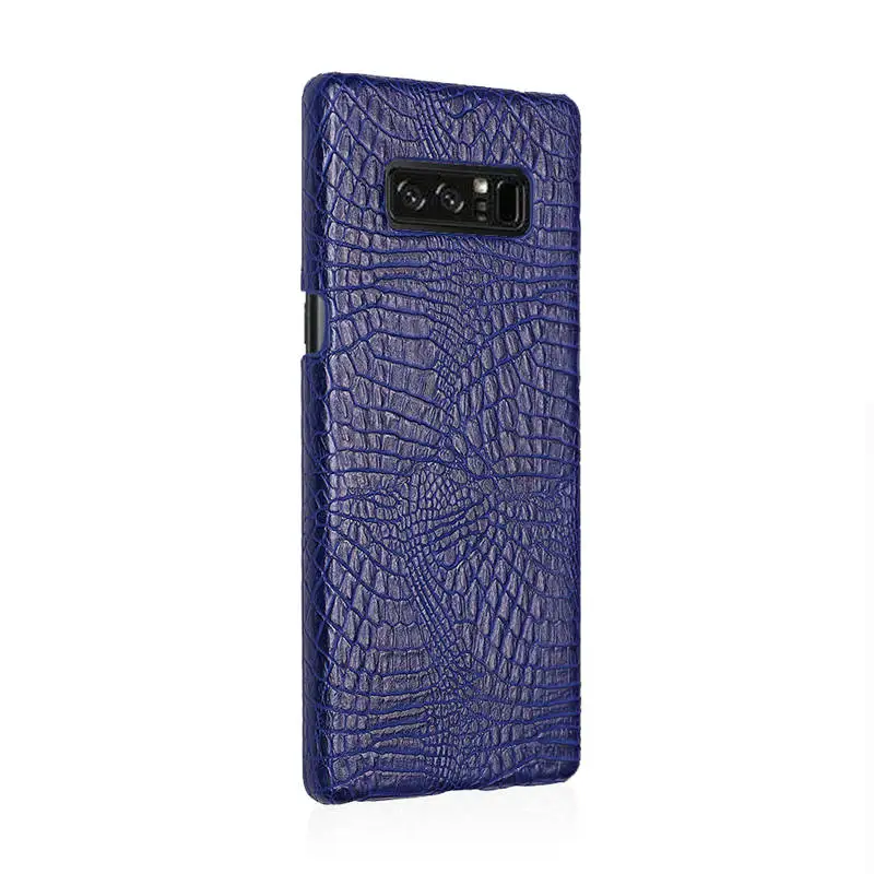 Для Samsung Galaxy Note8 чехол жесткий для телефона из искусственной кожи Note 8 N950F N950N N9500 N950U