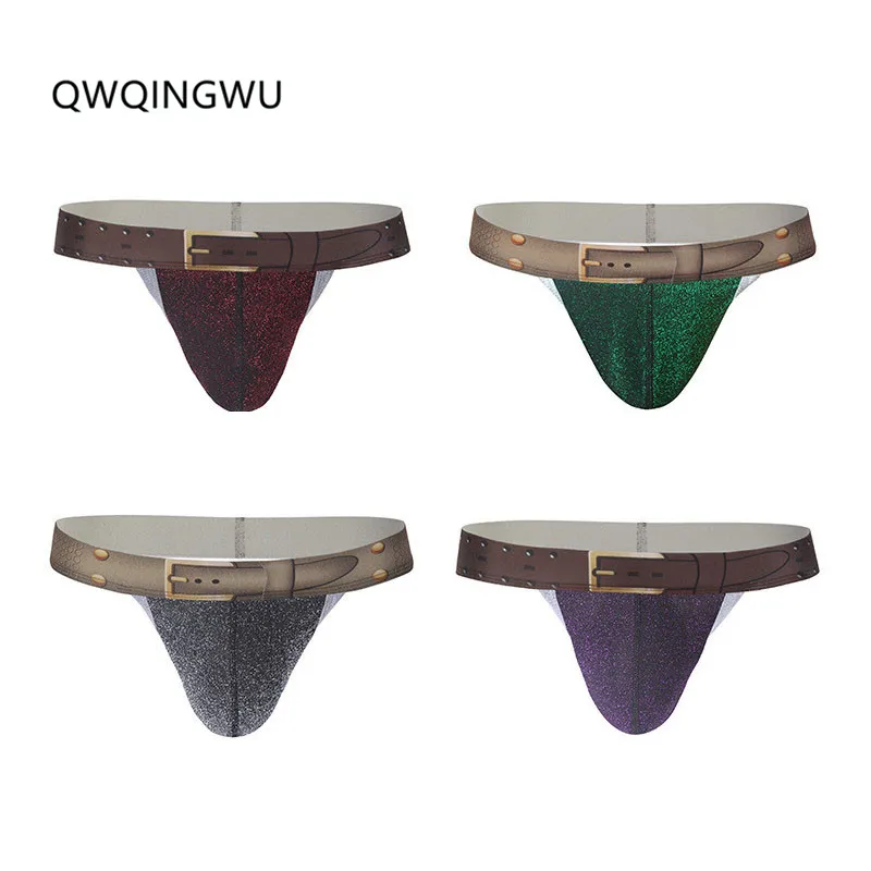 

4 шт./лот сексуальные U-образные мужские трусы стринги мужское нижнее белье нейлоновые удобные мужские трусы нижнее белье шорты трусы стринг...