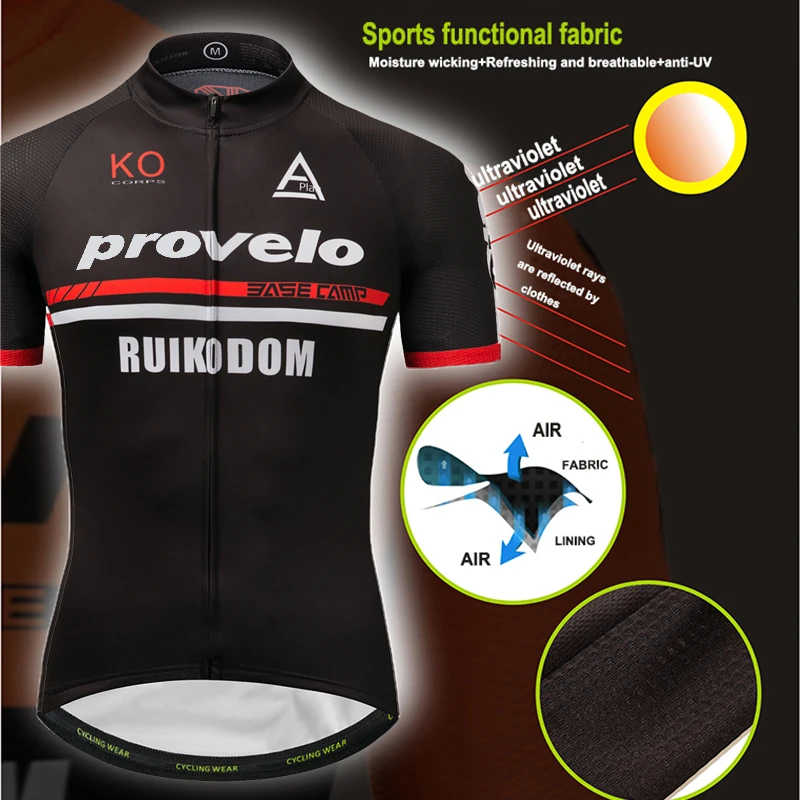 Для Мужчин's Велоспорт Комплект 2019 Pro Джерси костюм велосипедиста MTB Костюмы