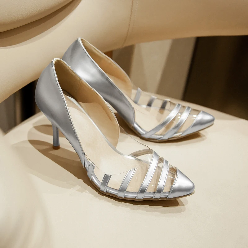 Женские туфли лодочки из натуральной лакированной кожи с острым носком на