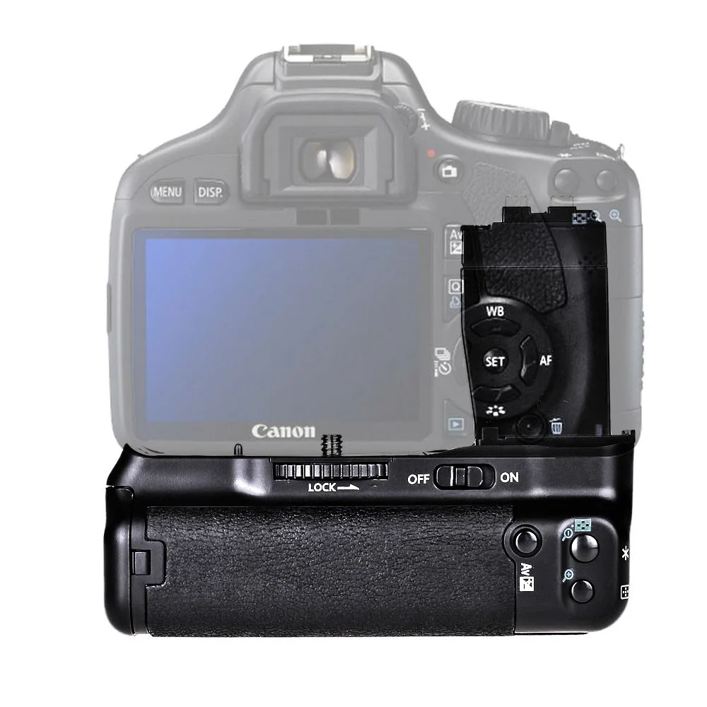 Travor Профессиональный батарейный блок для цифровых зеркальных камер Canon EOS 550D 600D