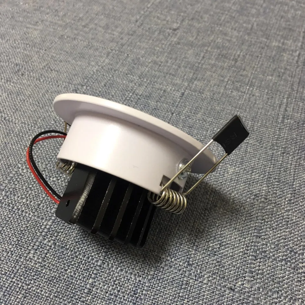 20 шт./лот светодиодный светильник Cob под потолок пятно света 3 Вт dc12v встроенное