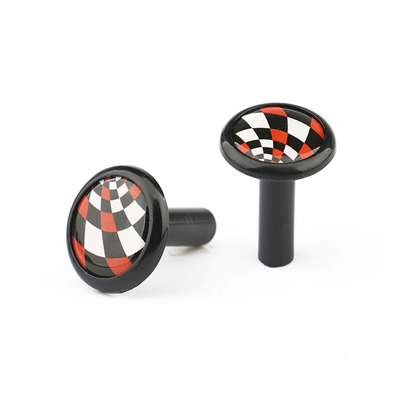 4 2 шт. дверные замки Pin Обложка для MINI COOPER JCW One+ S Countryman Clubman R55 R56 F54 F55 R60 автомобиля Аксессуары Укладка дверь Стикеры - Название цвета: 4