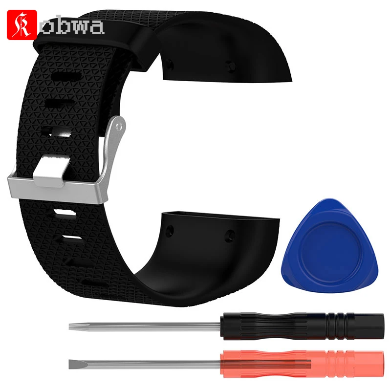 Силиконовый сменный ремешок для наручных часов Fitbit Surge Watch Band Bracelet Smart Wrist Bands с
