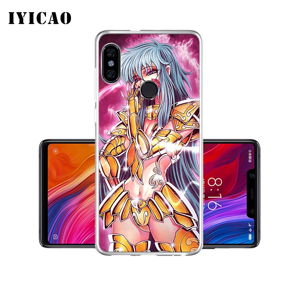 IYICAO Saint Seiya Мягкий силиконовый чехол для телефона Xiaomi Mi 9 8 SE 6 A1 A2 Lite F1 MIX2S MIX3 TPU