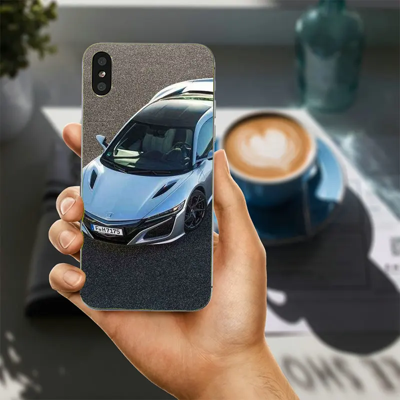 Супер автомобиль Honda H крыло логотип для iPhone 4 4S 5 5S 5C SE 6 6S 7 8 Plus X Coque чехол мягкий ТПУ