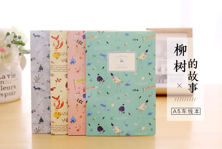 1 шт./А5. Записная книжка серии Birdsong и Floral 30 листов. Корейская мода. Канцелярские принадлежности для студентов и офиса