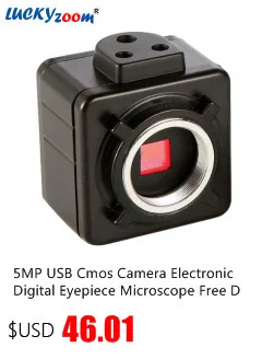 Luckyzoom SZM0.5X объектив для стерео микроскопа WD177mm бинокулярный тринокулярный Микроскоп аксессуары