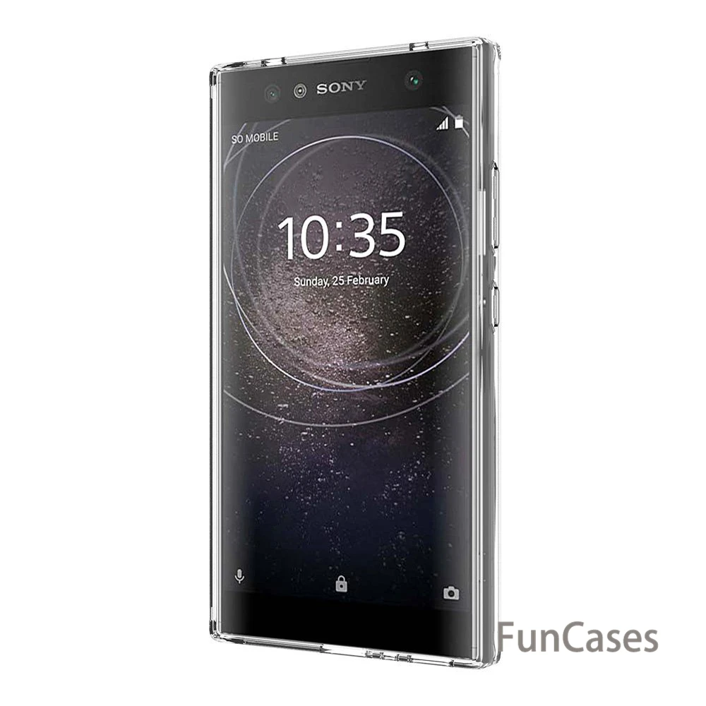 Для sony Xperia L2 Чехол Мягкий ТПУ силиконовый гелиевый задняя Сумка Coque/чехол для
