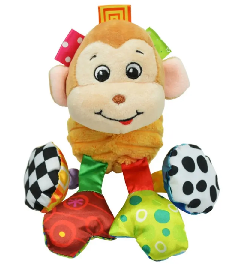 baby toy No21 Детские плюшевые погремушки игрушки на кроватку коляска спиральный подвесной мобильный младенческая кровать животное Подарочная музыкальная игрушка для новорожденных детей 0-12 месяцев - Цвет: baby toy No21