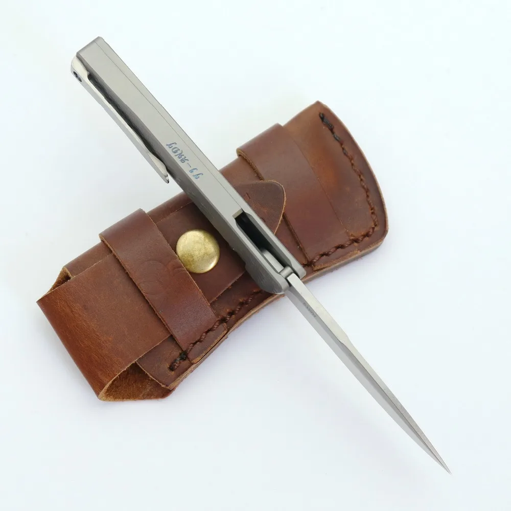 LOVOCOO оригинальный S35VN Flipper складной нож для ежедневного использования Титан ручка