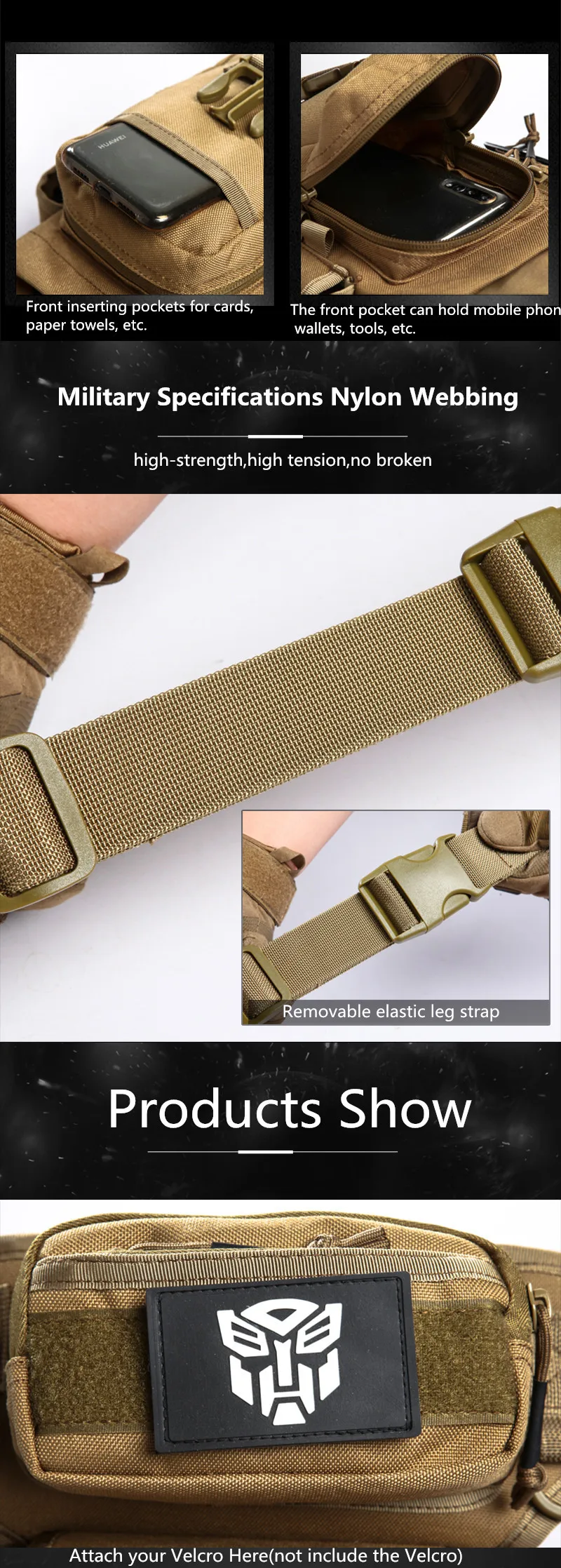 Военный тактический рюкзак с заниженной талией bornal militar 1050D охотничья сумка для езды на мотоцикле многоцелевой наплечный чехол