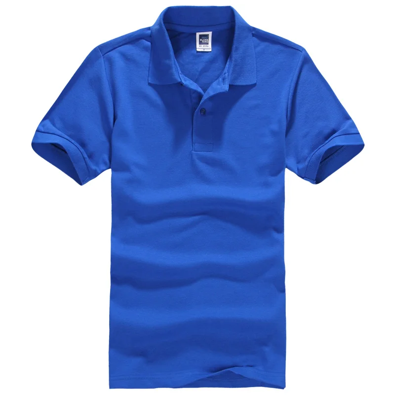 Summer Men solid color polo shirt male short-sleeve shirts men's clothing t-shirt turn-down collar slim summer | Мужская одежда