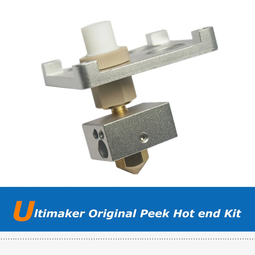 Оригинальные запчасти для 3D принтера Ultimaker комплект нагревательных блоков Peek Hot