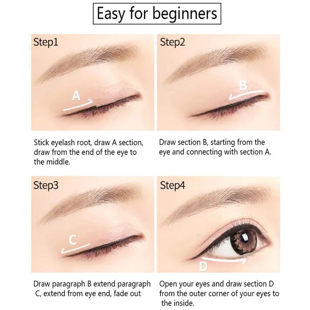 Жидкая подводка для глаз новинка карандаш косметика красоты 2 мл стойкая LD |