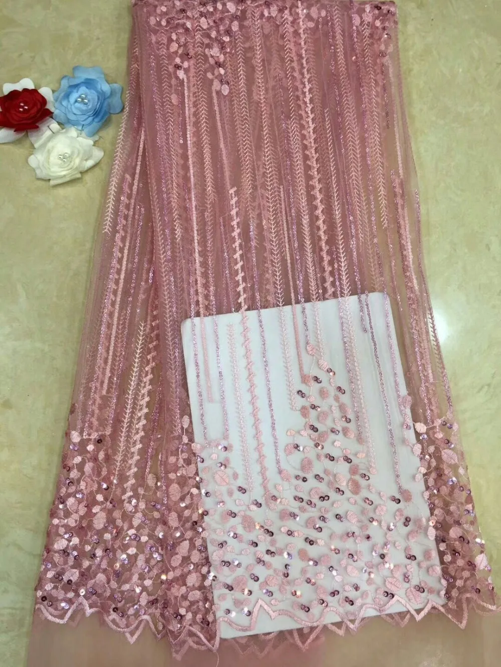 Черный 2019 высокое качество в нигерийском стиле шифоновая кружевная ткань