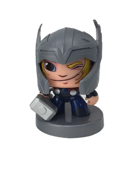 Hasbro Marvel Mighty Muggs крутая голова изменение лица Фигурки Игрушка Капитан Америка Железный человек Халк модель человека-паука игрушка куклы - Цвет: 7