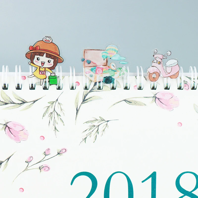 6 шт./лот милые наклейки с героями мультфильмов для путешествий дневник