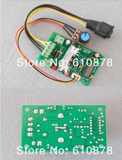Новый двойной мощный и двигатель прямой обратный остановки ШИМ постоянный ток 6 в