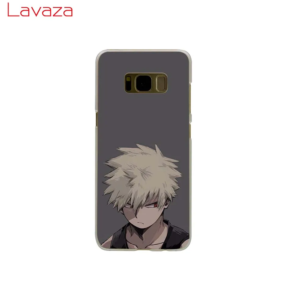 18 Lavaza аниме Katsuki Bakugou жесткий чехол для телефона для samsung Galaxy A10 A30 A40 A50 A70 M10 M20 M30 крышка - Цвет: 18