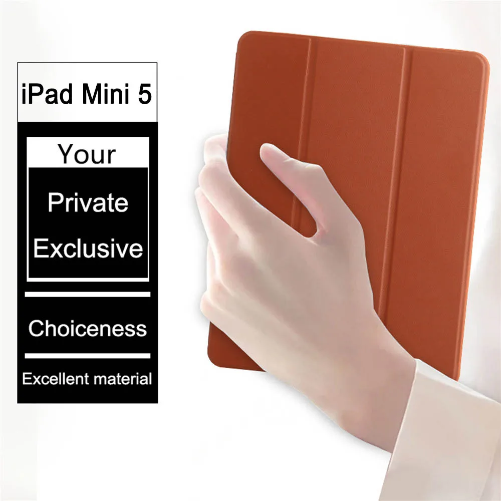 Защитный чехол из искусственной кожи 7 9 дюйма для Apple iPad Mini 5 2019 с держателем