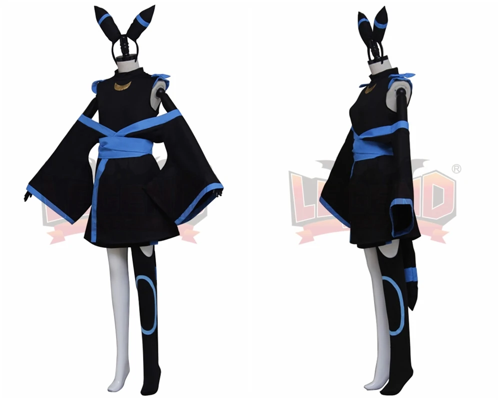 Покемон Pocket Monster Umbreon Косплэй костюм взрослый костюм полный комплект изготовление под заказ