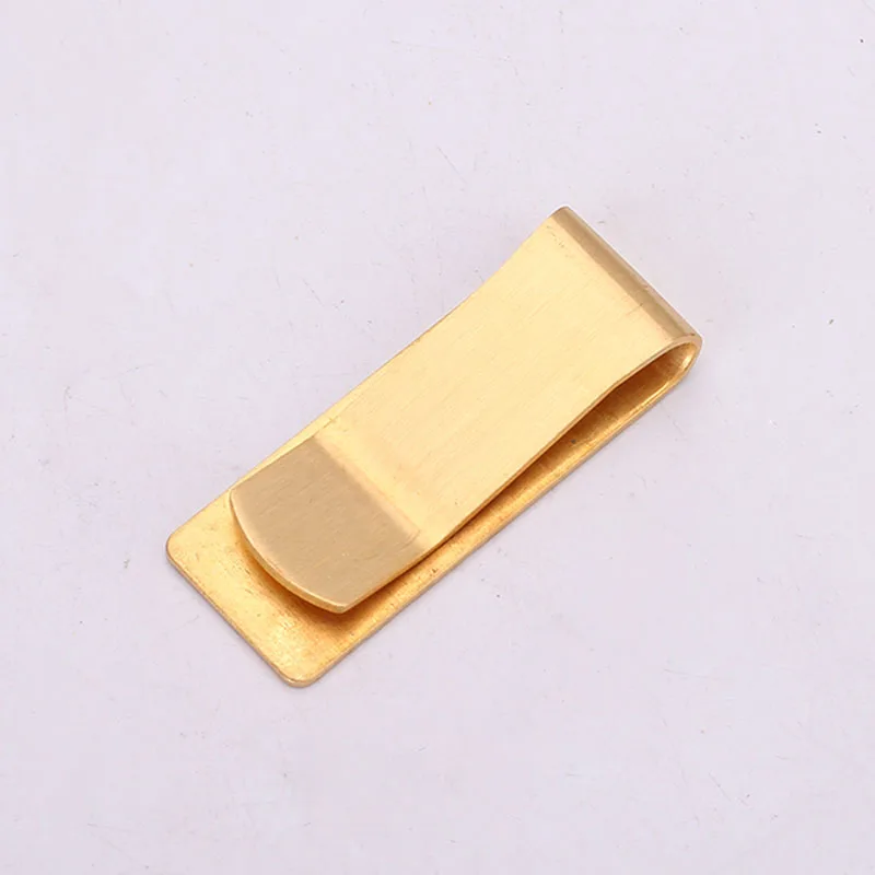 Новый Кошелек с зажимом для денег из меди 2017 тонкий портативный карманный