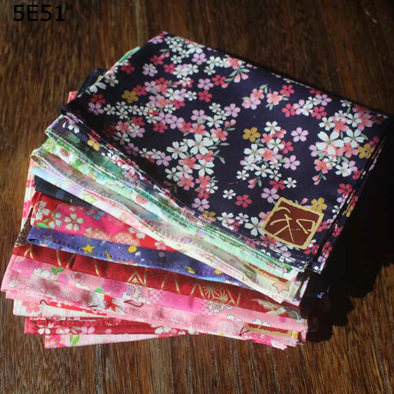 Носовой платок для мужчин и женщин полотенце на запястье фурошики хлопок 100%