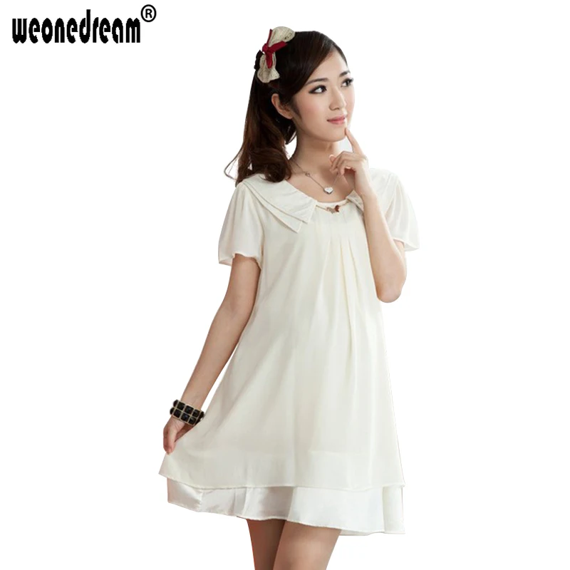 WEONEDREAM 2017 модная одежда для беременных летние платья шифоновое платье девочек