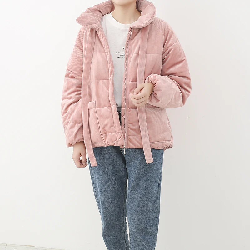 Женская осенне-зимняя новая Толстая теплая велюровая парка женская модная