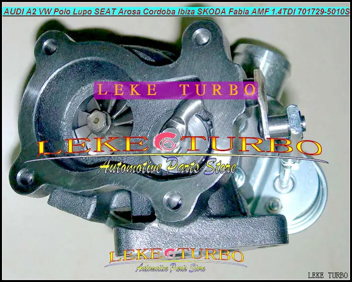 GT1544S 701729-5006S 701729-5010S 701729 Турбокомпрессор Для AUDI A2 VW Polo для SEAT Arosa Cordoba SKODA Fabia AMF 1.4L TDI |