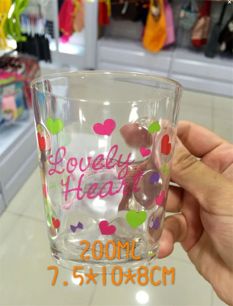 Cup004Love Oloey 200 мл Daiso мультфильм зубная щетка чашки для питья мыть чашки воды чашки для детей Дети обучения питьевой чашки Горячая игрушка# Cup002 - Цвет: Cup004Love