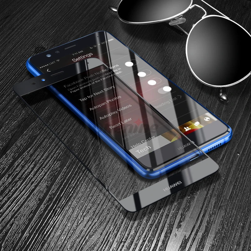 Onenine 3D вогнутый Премиум Закаленное стекло для huawei P10 P10 Lite P10 Plus стеклянная пленка 2.5D полное покрытие протектор экрана телефона