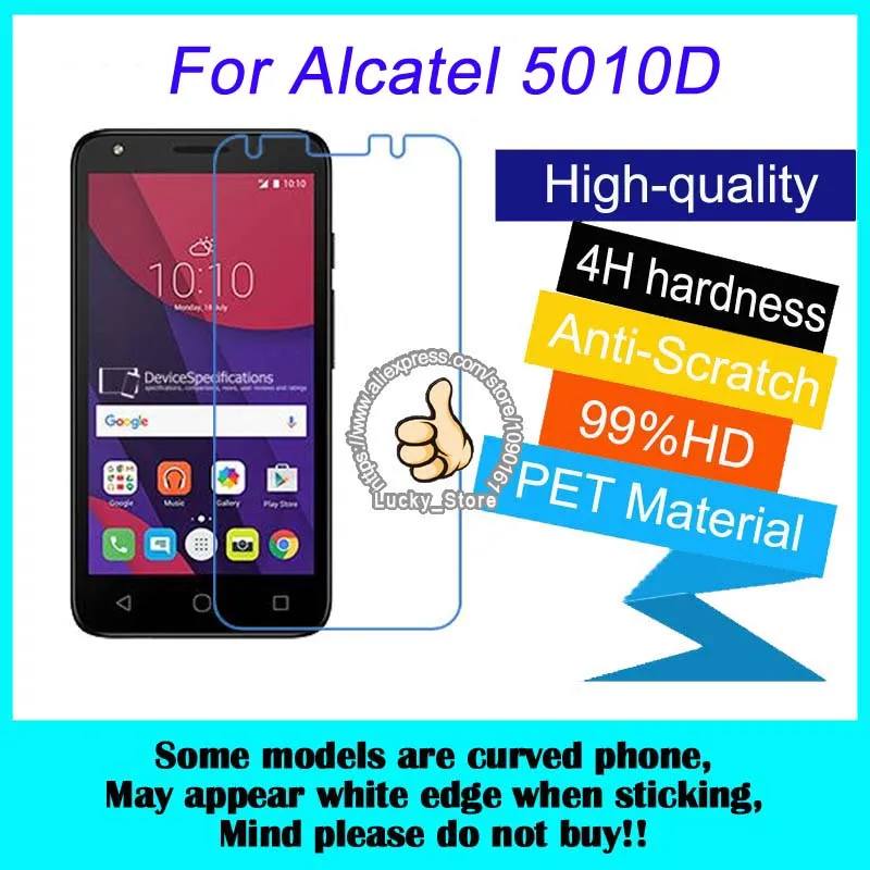 10 шт./лот для Alcatel 4030D 4030E 4032D 4033D 4035X 4037A 4037 т 4045D 4109X 5010D 5017 высокий ясный протектор